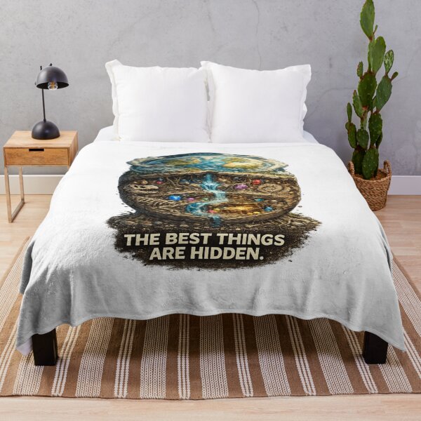 Item preview, The Best Things Are Hidden | Earth Inside Rock Geology designed and sold by NatureHarmony16.