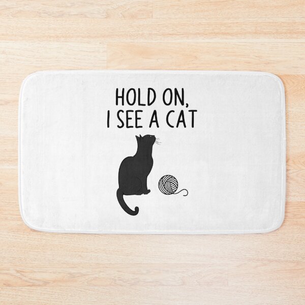 Item preview, Hold On, I See A Cat Pet Parent Humor designed and sold by Randomera.