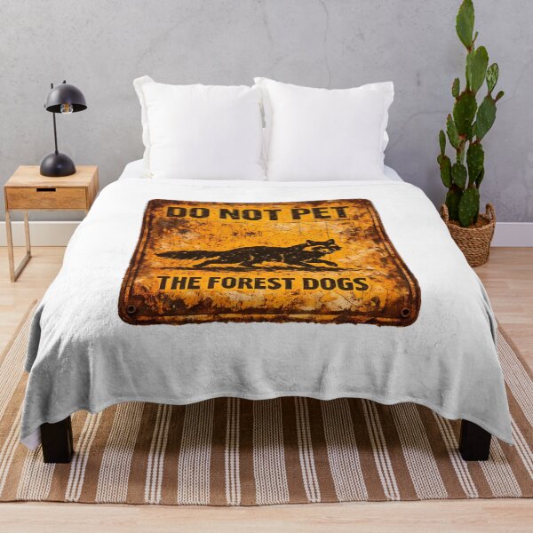 Item preview, Funny Fox Warning Sign Do Not Pet Forest Dogs Sticker designed and sold by MIROUZ2000.