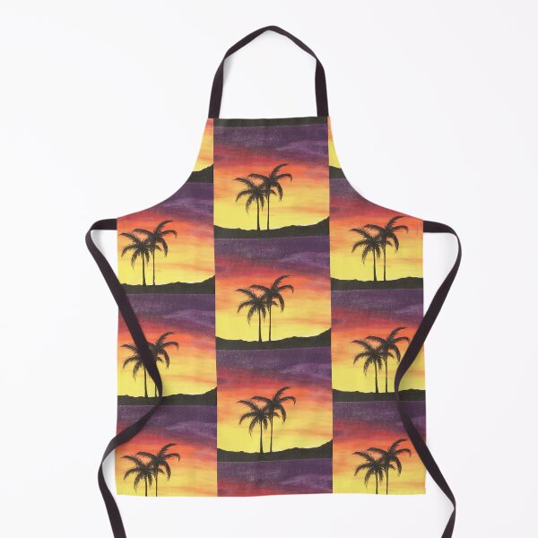 Item preview, Hawaiian Sunset with Palm Trees designed and sold by AutuminaArt.