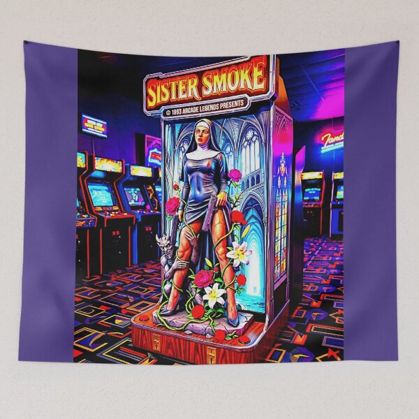 Item preview, Retro Arcade capter Themed Decor designed and sold by Cyber-ART-Studio.
