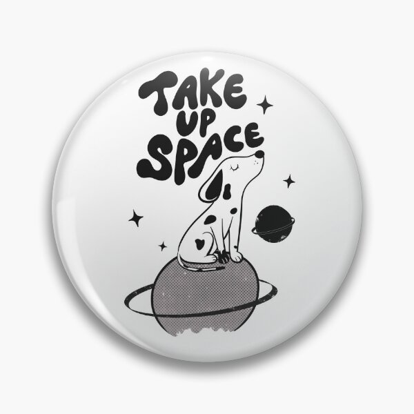 Item preview, Take Up Space Dog designed and sold by ellealsopaints.