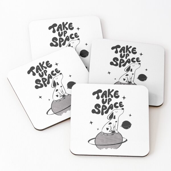 Item preview, Take Up Space Dog designed and sold by ellealsopaints.