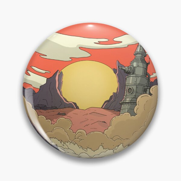 Item preview, Retro Sci-Fi Desert World | @torum.11 designed and sold by Torum.