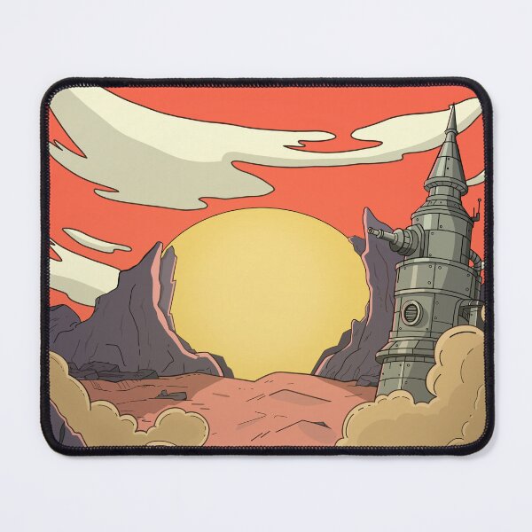 Item preview, Retro Sci-Fi Desert World | @torum.11 designed and sold by Torum.