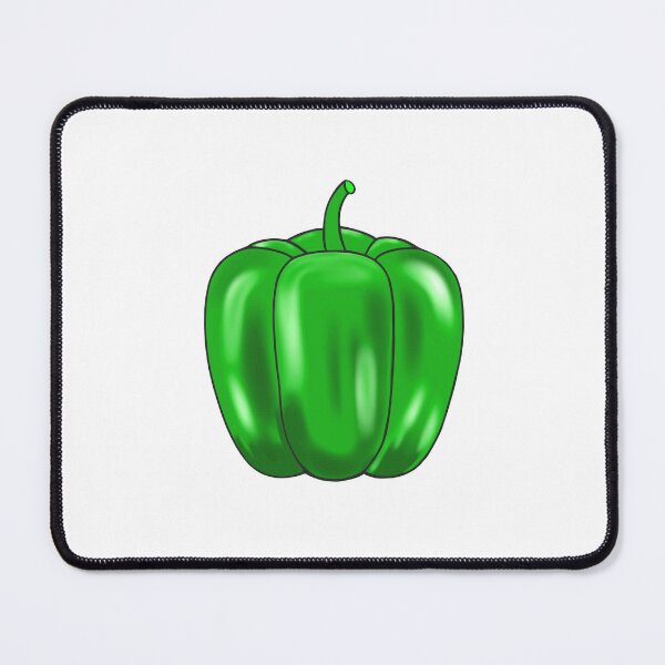 Item preview, Cute Green Pepper designed and sold by Sartoris Art.