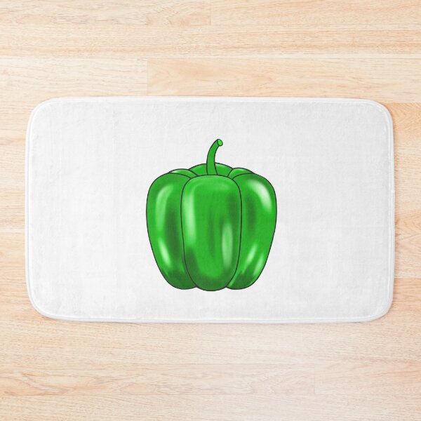 Item preview, Cute Green Pepper designed and sold by Sartoris Art.