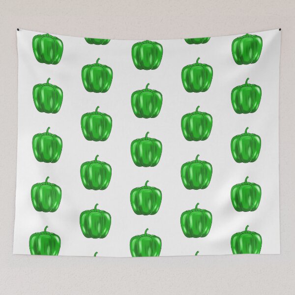 Item preview, Cute Green Pepper designed and sold by Sartoris Art.