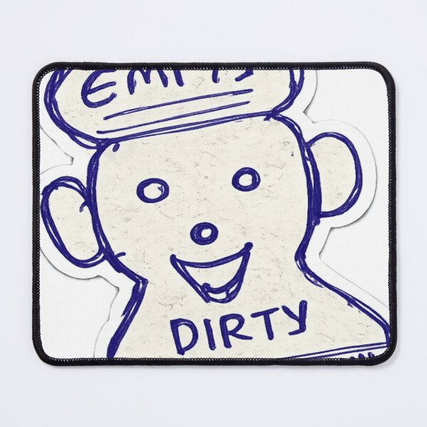 Item preview, Empty Head Dirty Thoughts Sticker designed and sold by Genzfirevibes.