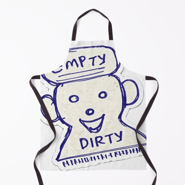 Item preview, Empty Head Dirty Thoughts Sticker designed and sold by Genzfirevibes.