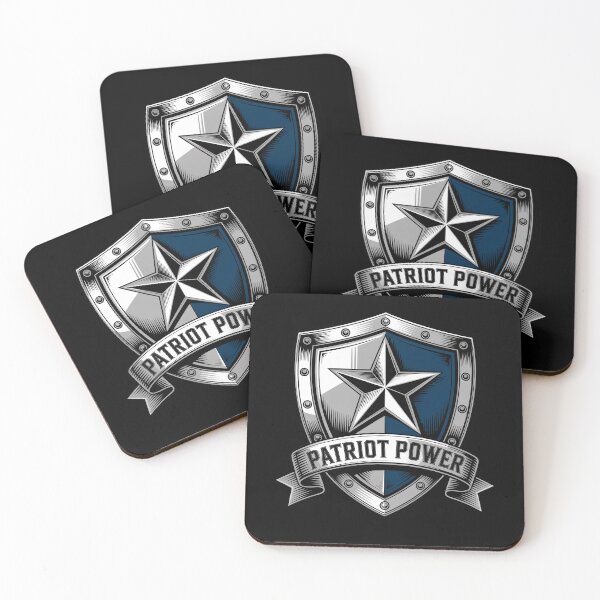 Item preview, Patriot Power Star Shield Emblem designed and sold by OldGloryForge.