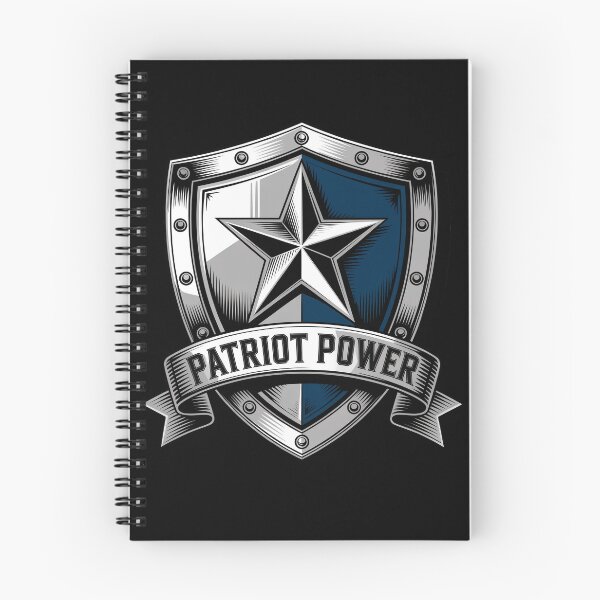 Item preview, Patriot Power Star Shield Emblem designed and sold by OldGloryForge.