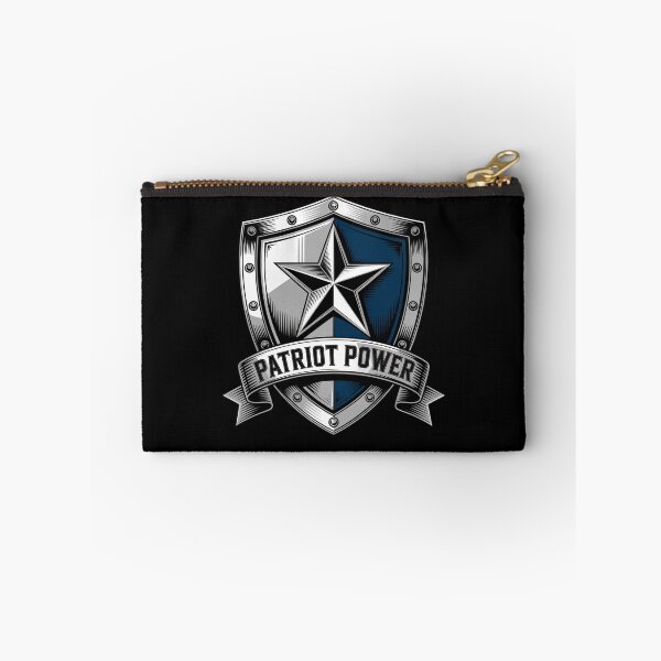 Item preview, Patriot Power Star Shield Emblem designed and sold by OldGloryForge.