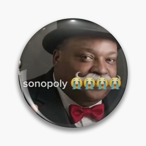 Item preview, Sonopoly TikTok Meme Sticker Funny Chronically Online Brainrot Meme designed and sold by caraxobert.