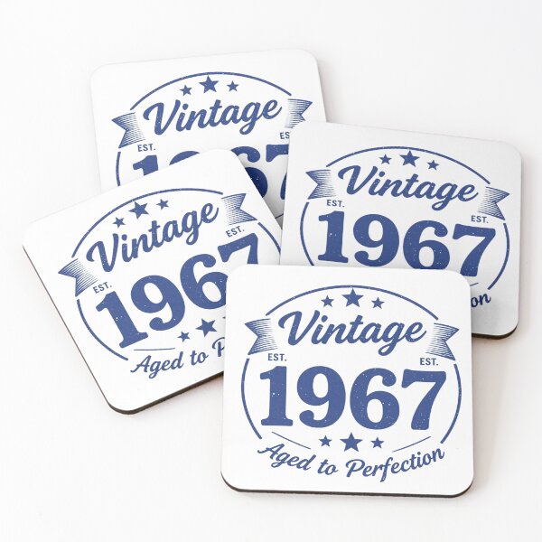 Item preview, Vintage 1967 Retro Badge Logo designed and sold by LinaDesign Store.