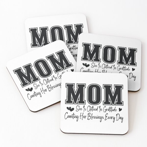 Item preview, Mom She Is Clothed In Gratitude - Cute Mothers Day Retro Vintage Floral Aesthetic Mommy Wife Gift designed and sold by FuzionRaptor.