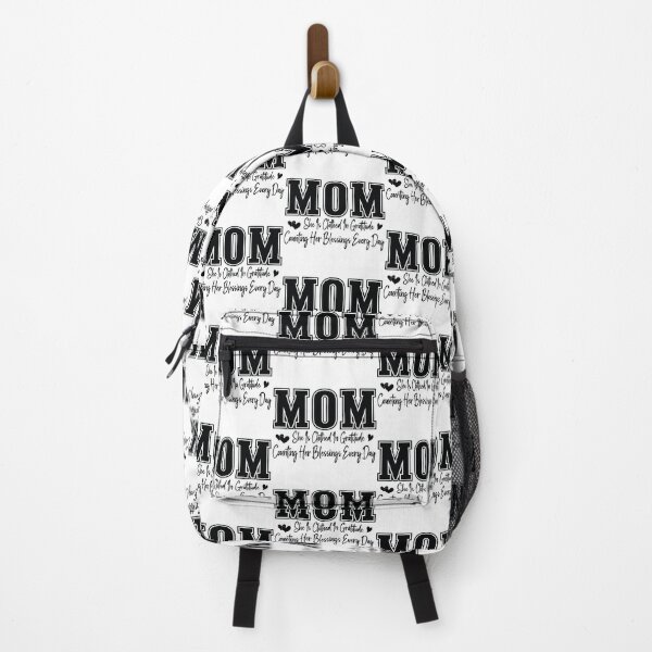 Item preview, Mom She Is Clothed In Gratitude - Cute Mothers Day Retro Vintage Floral Aesthetic Mommy Wife Gift designed and sold by FuzionRaptor.