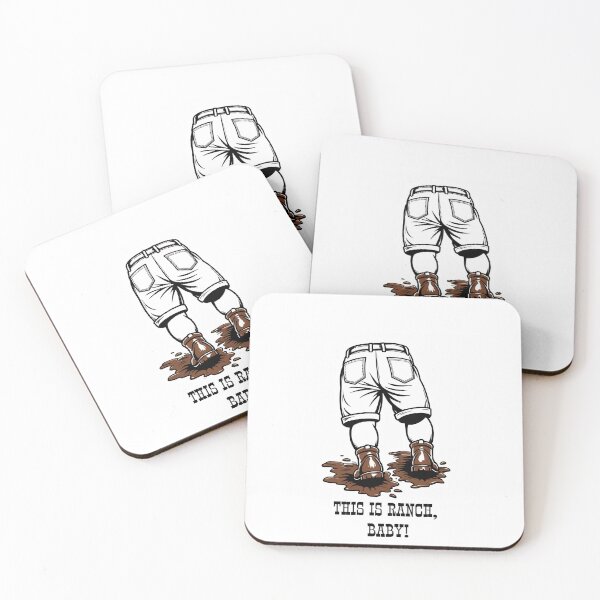 Item preview, This Is Ranch Baby Funny Country Farming Muddy Boots Meme  designed and sold by RareVisuals.