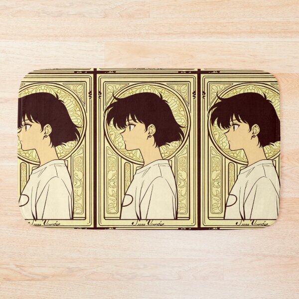 Item preview, Illustration - Young person profile with piercing and ornate frame designed and sold by AnimeShin.