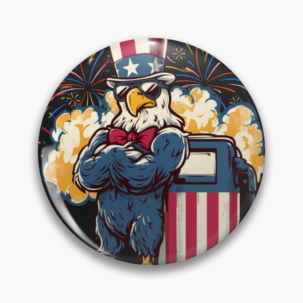 Item preview, The Metric System Cant Measure Freedom Funny 4th of July Eagle T-Shirt designed and sold by FizjoHed.
