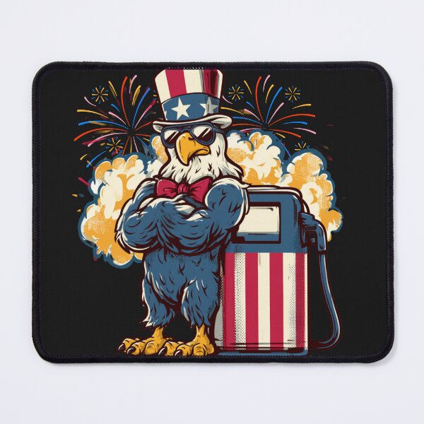 Item preview, The Metric System Cant Measure Freedom Funny 4th of July Eagle T-Shirt designed and sold by FizjoHed.