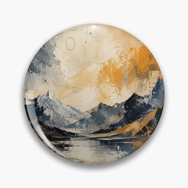 Item preview, Echoes of the Horizon – Panoramic Abstract Landscape Painting designed and sold by Proartyst 's.