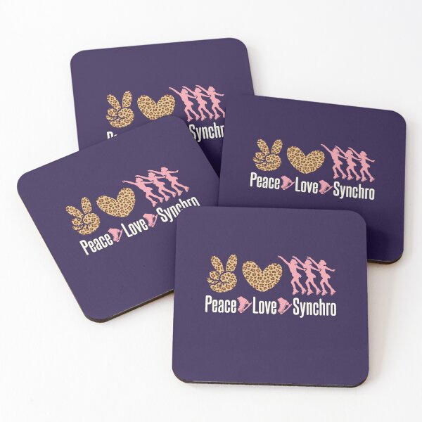 Item preview, Peace Love Synchro Synchronized Skating designed and sold by jaygo.