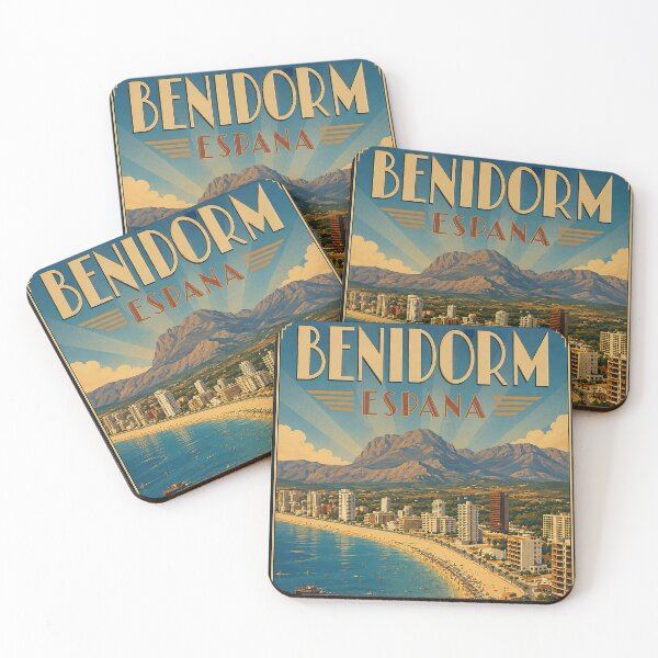 Item preview, 1970's Benidorm Levante Beach designed and sold by The Deco Bureau.