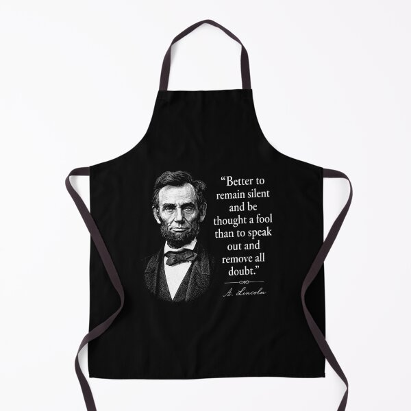 Item preview, Abraham Lincoln Quote American History designed and sold by Randomera.