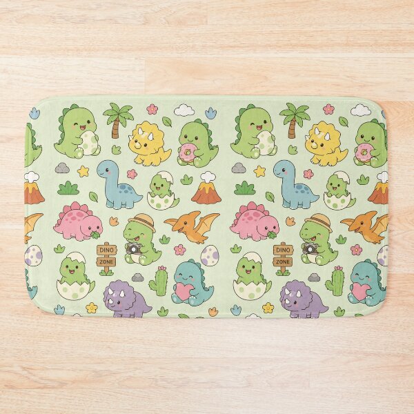 Item preview, Cute Dinosaur Friends Pattern designed and sold by Soft Berry Studio.