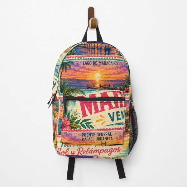 Item preview, Venezuela Stamp Maracaibo Zulia Travel Art designed and sold by Nzgiftsandmore.
