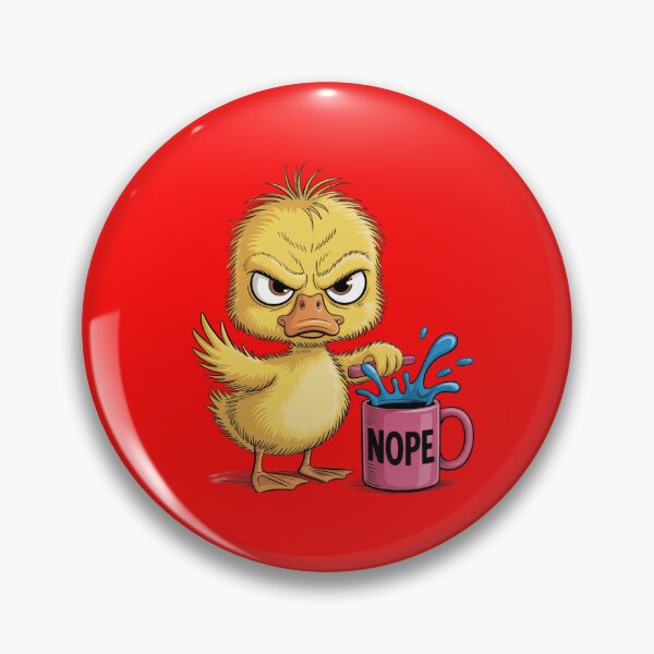 Item preview, Angry Duck - Nope designed and sold by 123ks.