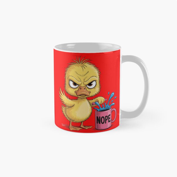 Item preview, Angry Duck - Nope designed and sold by 123ks.