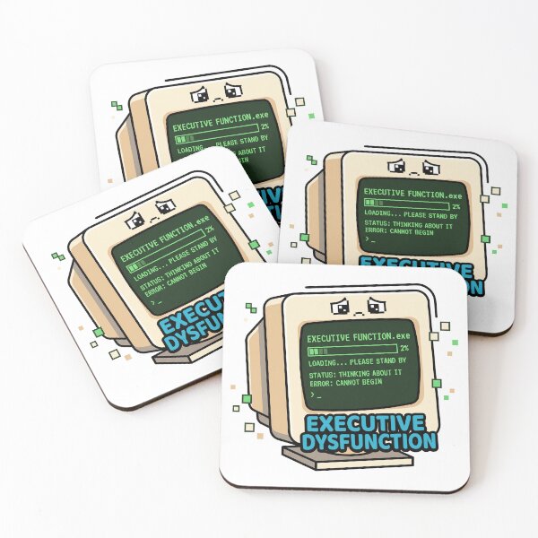 Item preview, Executive Dysfunction Loading Please Wait Humor Gift for Adults designed and sold by Osmose-Studio ⭐⭐⭐⭐⭐.