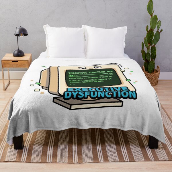 Item preview, Executive Dysfunction Loading Please Wait Humor Gift for Adults designed and sold by Osmose-Studio ⭐⭐⭐⭐⭐.