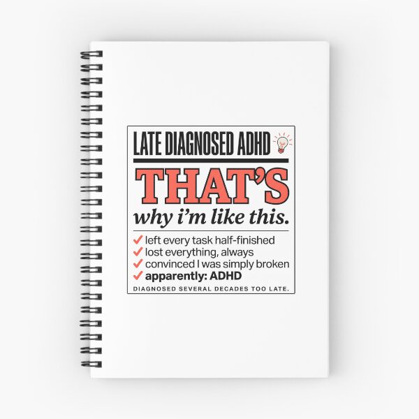 Item preview, Adult Late Diagnosed ADHD: So That's Why I've Always Been Like This designed and sold by Osmose-Studio ⭐⭐⭐⭐⭐.