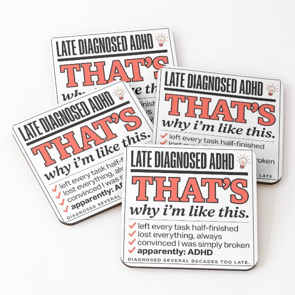 Item preview, Adult Late Diagnosed ADHD: So That's Why I've Always Been Like This designed and sold by Osmose-Studio.