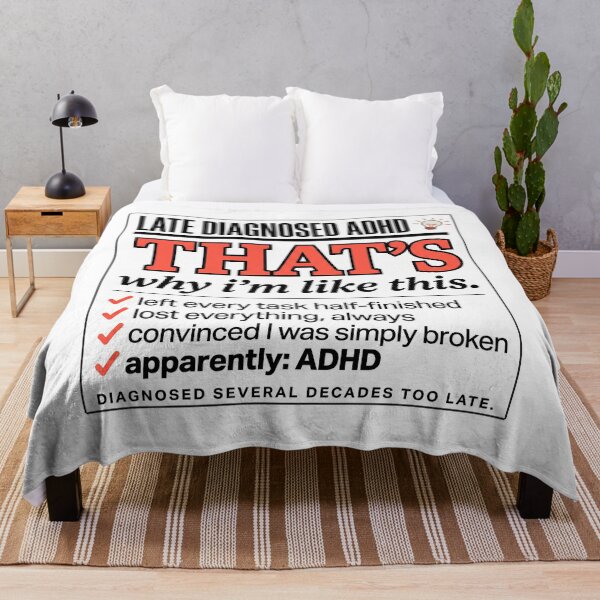 Item preview, Adult Late Diagnosed ADHD: So That's Why I've Always Been Like This designed and sold by Osmose-Studio ⭐⭐⭐⭐⭐.