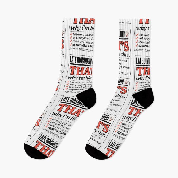 Item preview, Adult Late Diagnosed ADHD: So That's Why I've Always Been Like This designed and sold by Osmose-Studio ⭐⭐⭐⭐⭐.