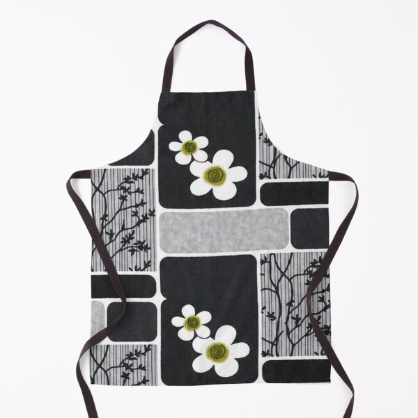 Item preview, Luxury Black White Floral Geometric Patchwork Tapestry designed and sold by CoolGTees.
