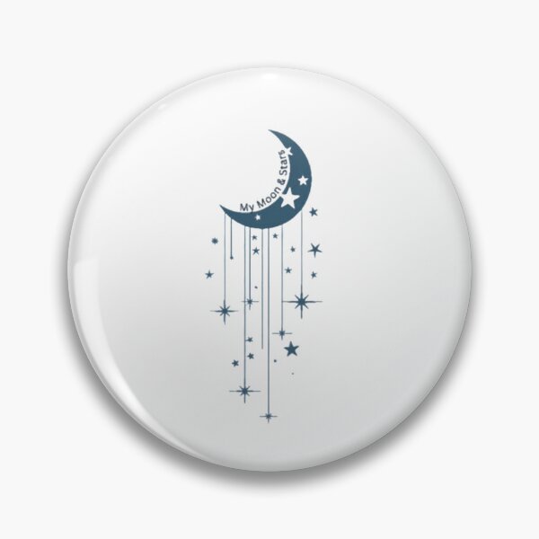 Item preview, moon and stars designed and sold by Cherry Cloud Co..
