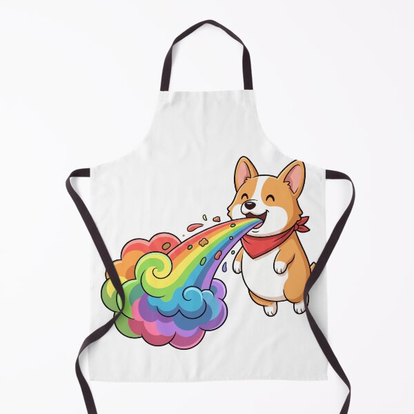Item preview, Rainbow Vomiting Corgi designed and sold by Amir Faysal.