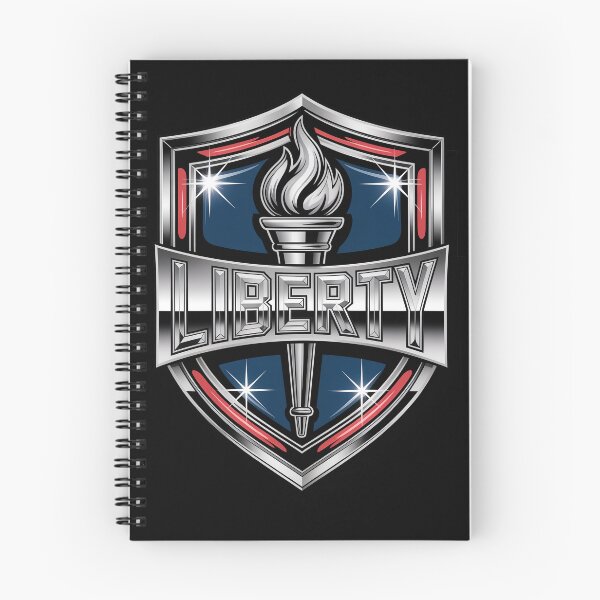 Item preview, Liberty Torch Patriotic Shield Emblem designed and sold by OldGloryForge.
