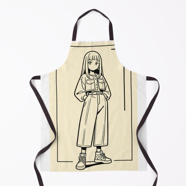 Item preview, Illustration - Young woman in casual attire hands in pockets designed and sold by AnimeShin.