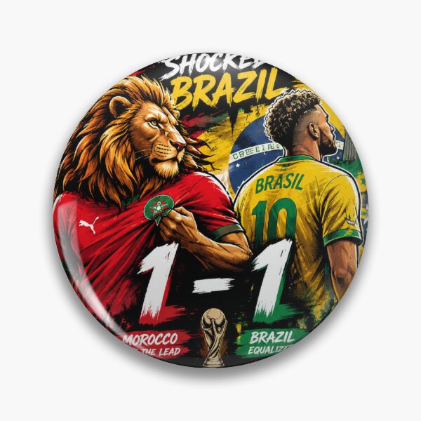 Item preview, Morocco Shocked Brazil designed and sold by tatasoo.