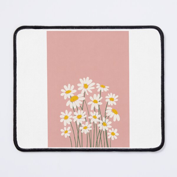 Item preview, Soft daisy blooms in pastel pink designed and sold by annejunker99.