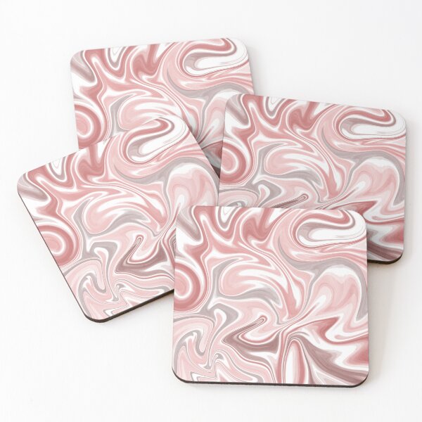 Item preview, Blush Pink Marble Swirl Abstract Pattern designed and sold by GemniShop.