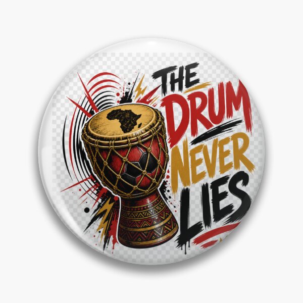 Item preview,  The Drum Never Lies — African Football World Cup 2026 T-Shirt designed and sold by The96Minutes.