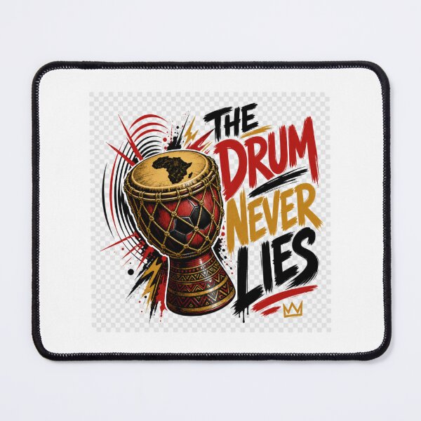 Item preview,  The Drum Never Lies — African Football World Cup 2026 T-Shirt designed and sold by The96Minutes.