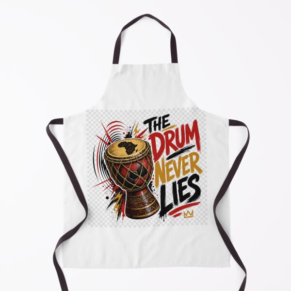 Item preview, The Drum Never Lies — African Football World Cup 2026 T-Shirt designed and sold by The96Minutes.